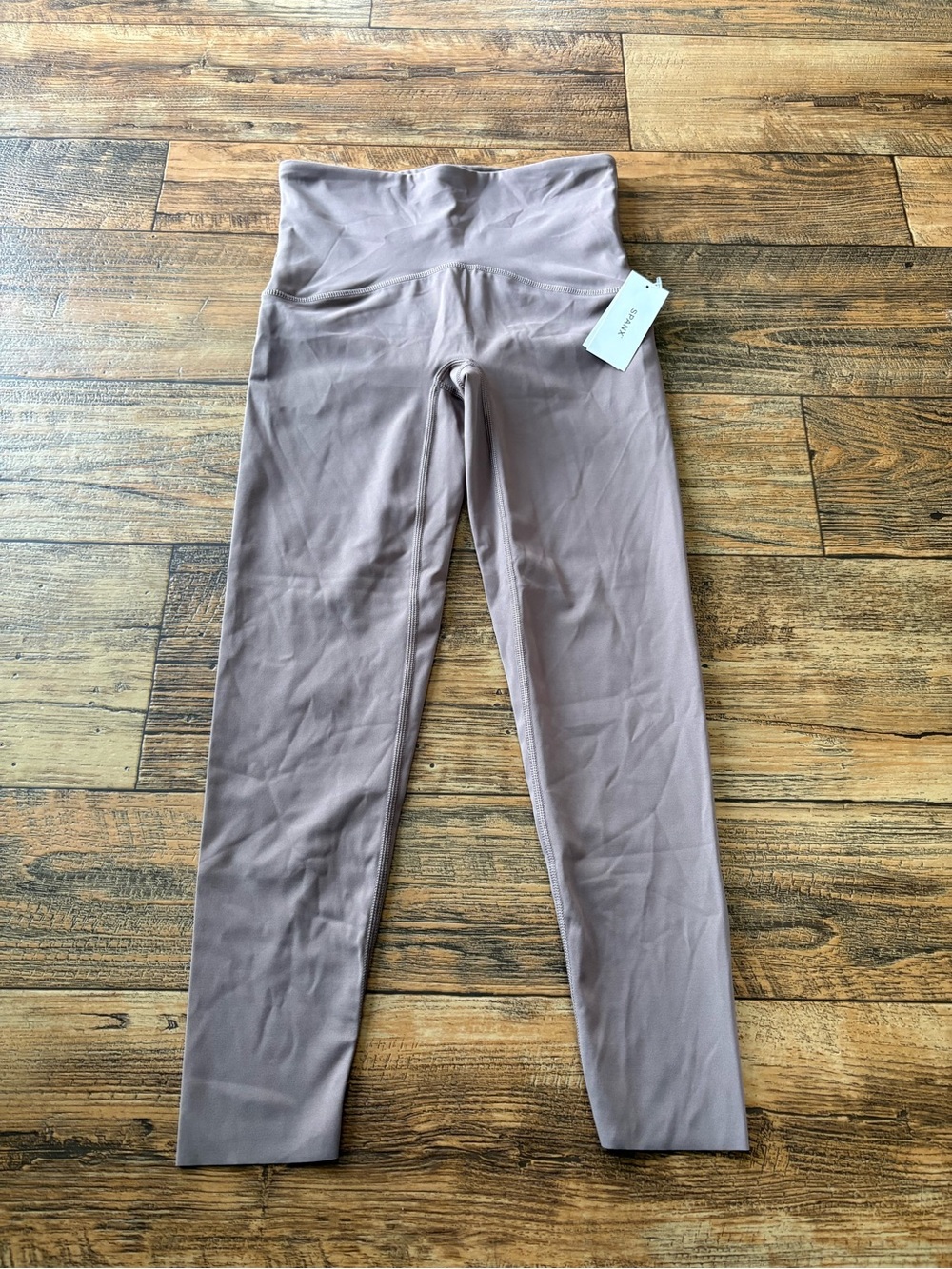 Spanx Booty Boost 7/8 Leggings Smoke S/P High Rise Sweat-Wicking Pocket